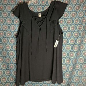 Old Navy XL ruffle top